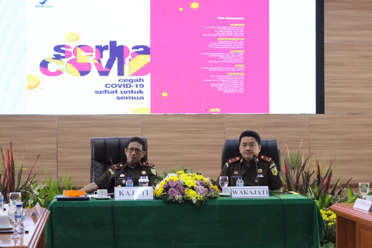 Bahas Kebijakan Terkait Covid-19, Kajati Sulut Siap Awasi Anggaran dan Kinerja